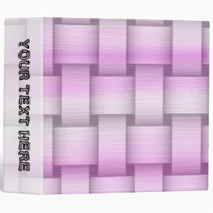 Pink painting retro stripes art graphic design binder