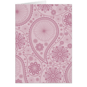Pink paisley pattern