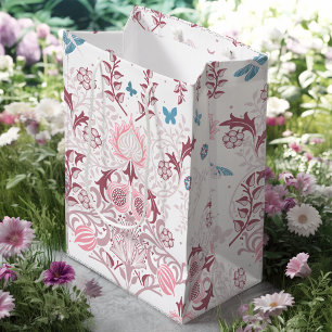 Pink Palette William Morris Design Medium Gift Bag