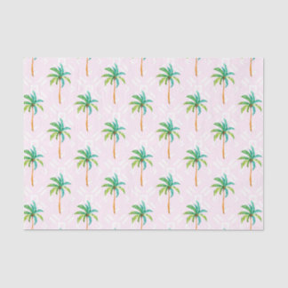 Pink Palm Trees (Design 73 Pink Series) Tissue Paper