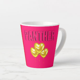 Pink Panther Love  Latte Mug