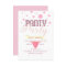 Pink Panty Party Invitation
