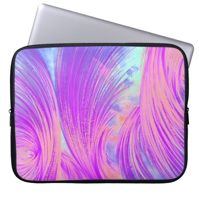Pink Parade  Laptop Sleeve (Front)