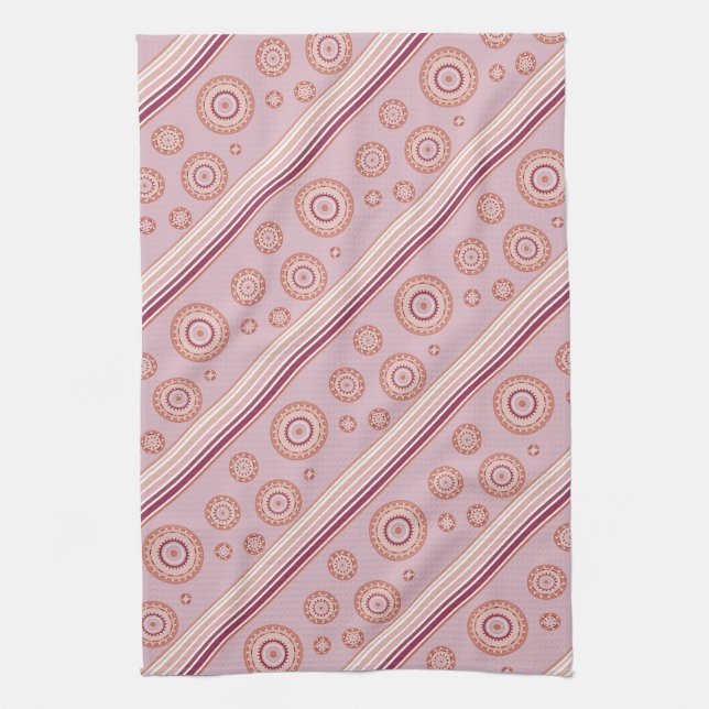 Pink Parfait Kitchen Towel (Vertical)