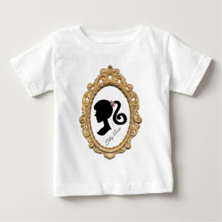Pink Paris Silhouette Baby T-Shirt