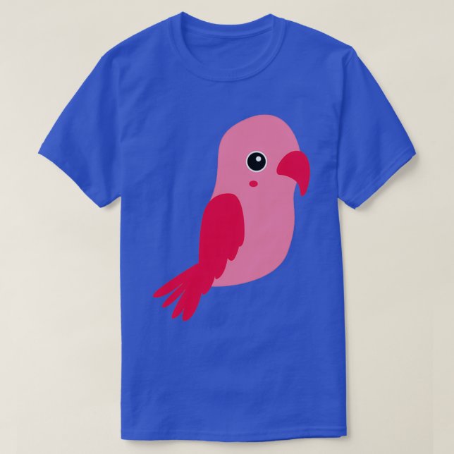 Pink Parrot 2 T-Shirt (Design Front)