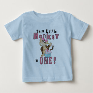 Pink Party Singe 1er Anniversaire Tshirts et cadea
