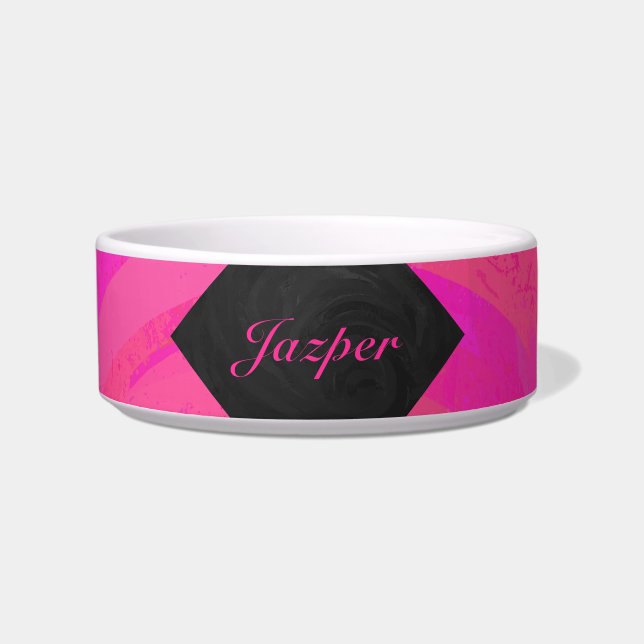 Pink Passion Monogram Bowl (Front)