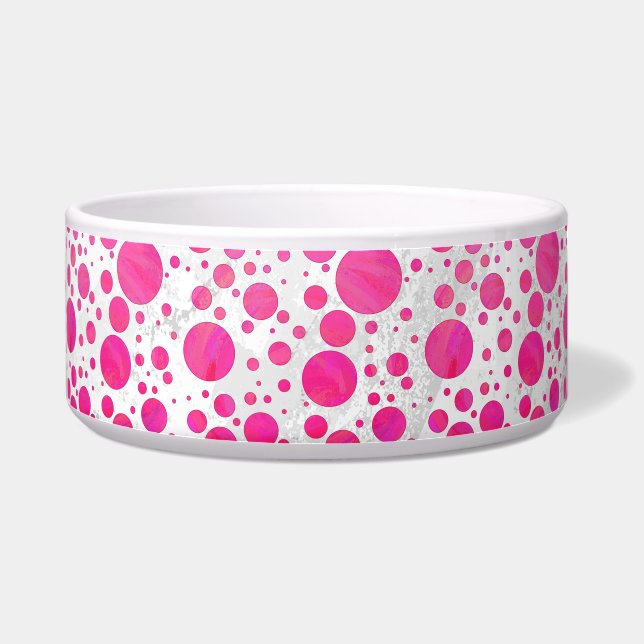 Pink Passion Polka Dot Pattern (Right)