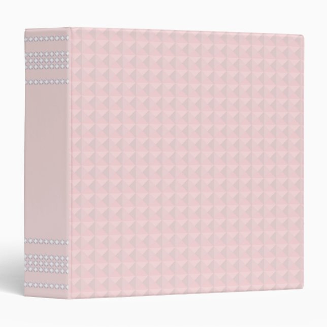 pink, pastel binder (Front/Spine)