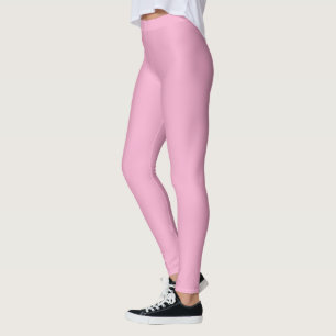 Pink,  pastelsolid color leggings