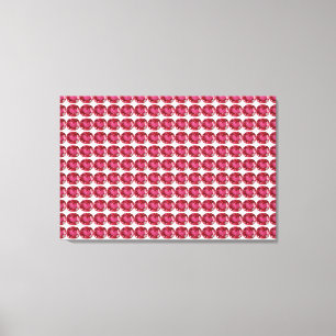 Pink Pattern Canvas Print