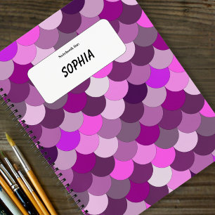 Pink Pattern  Notebook
