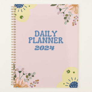 Pink pattern  planner