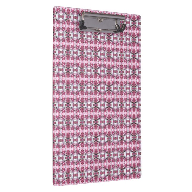 Pink Patterned Office Clipboard (Right)