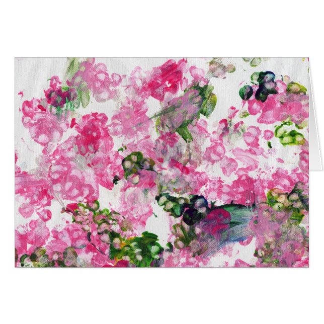 Pink Paw Blossoms (Front Horizontal)