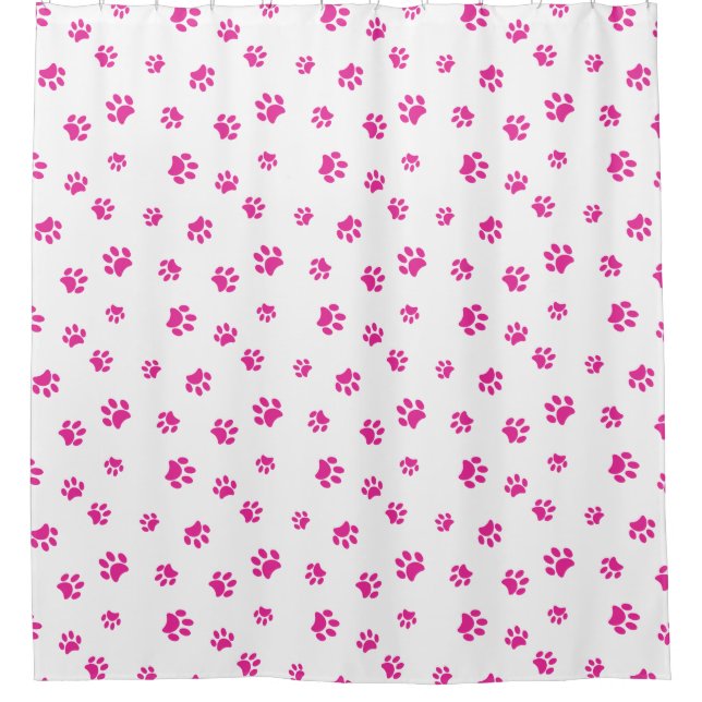 Pink Paw Prints Pattern (Front)