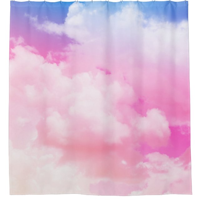 pink, peace, blue, yellow clouds and sky. Abstract (Front)