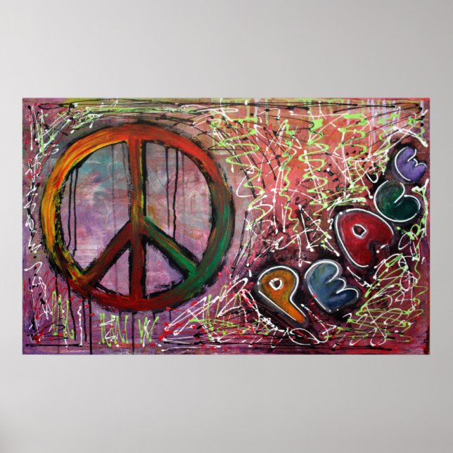 Pink Peace Poster (Front)