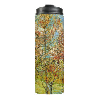 Pink Peach Tree in Blossom by Vincent van Gogh Thermal Tumbler