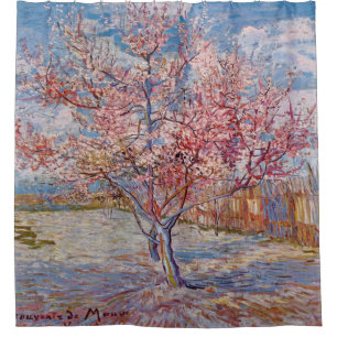 Pink Peach Tree Van Gogh Art Painting