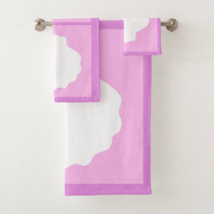 Pink Pearl Bath Towel Set