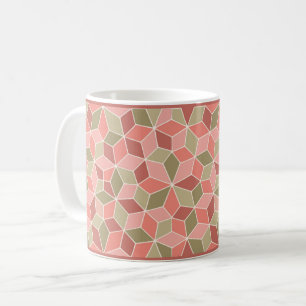 Pink Penrose Tiles Coffee Mug