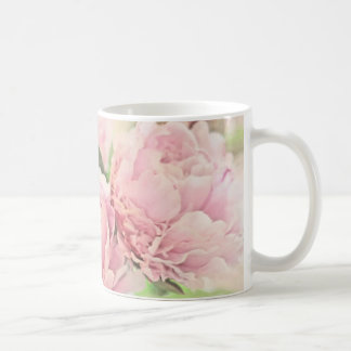 Pink Peonies Coffee Mug