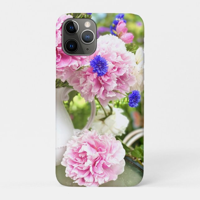 Pink Peonies iPhone 11 Pro Case-Mate iPhone Case (Back)
