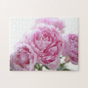 Pink peonies jigsaw puzzle