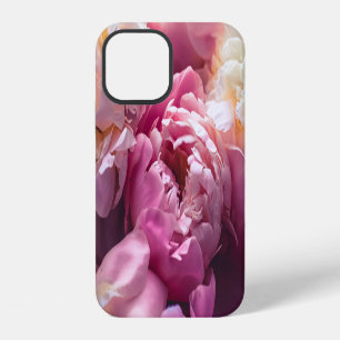 Pink Peonies: Luxurious Floral Art. iPhone 12 Case