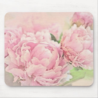 Pink Peonies Mouse Pad