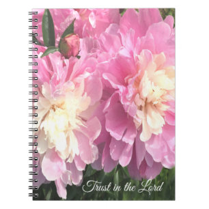 Pink Peonies Notebook
