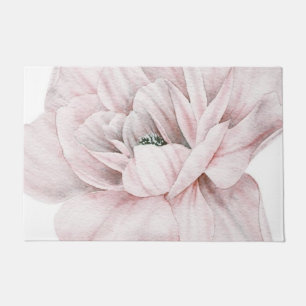Pink peonies,romantic,wedding,vintage,shabby,chic, doormat