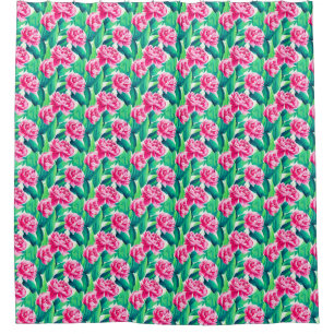 Pink Peonies Watercolor Print 
