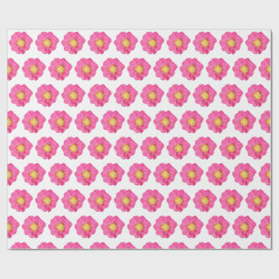 Pink Peony Botanical Gift Wrapping Paper Roll