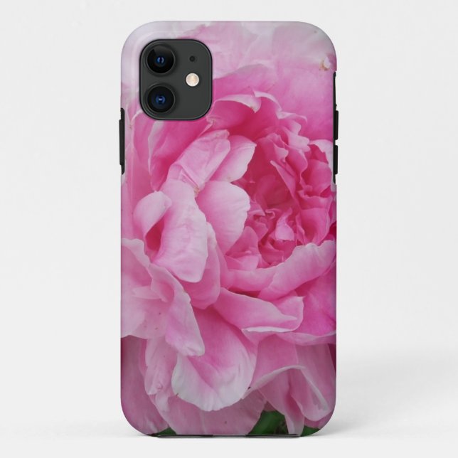 Pink Peony Flower Case-Mate iPhone Case (Back)