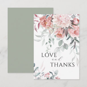 Pink Peony Love & Merci Mariage