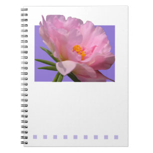 Pink Peony Notebook