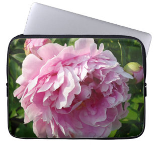 Pink Peony photo cottage farmhouse floral garden Laptop Sleeve