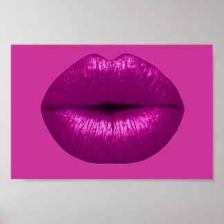 PINK PERFECTION LIPSTICK MAKEUP BEAUTY FASHION SAL POSTER