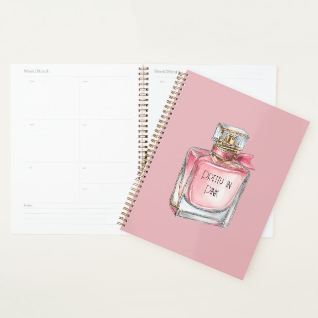 Pink Perfume Planner (Display)