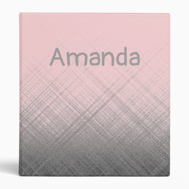 PINK - Personalizable Binder (Front)