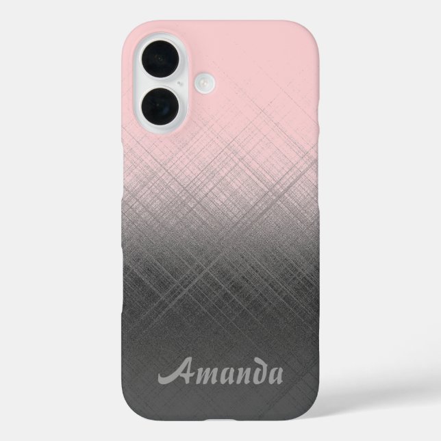 PINK - Personalizable Case-Mate iPhone Case (Back)