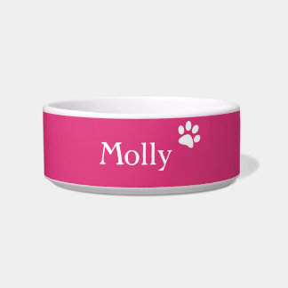 Pink | Personalized Cat Dish
