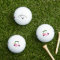 Pink Personalized Custom Golf Cart Clubs Name