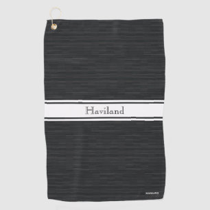 Pink Personalized Golf Towel HAMbWG