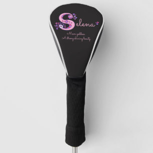 Pink personalized Selena name meaning cover