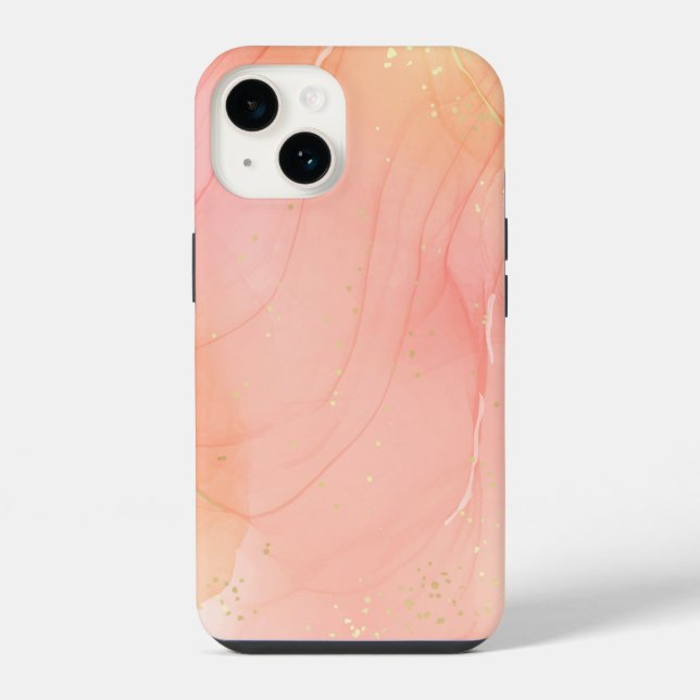 Pink  Personalized Stylish iPhone Case (Back)