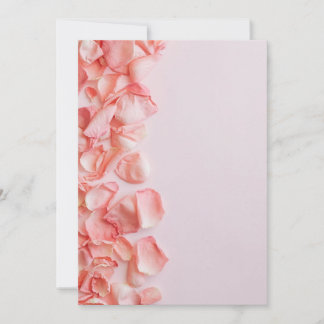 pink petal envolop invitation